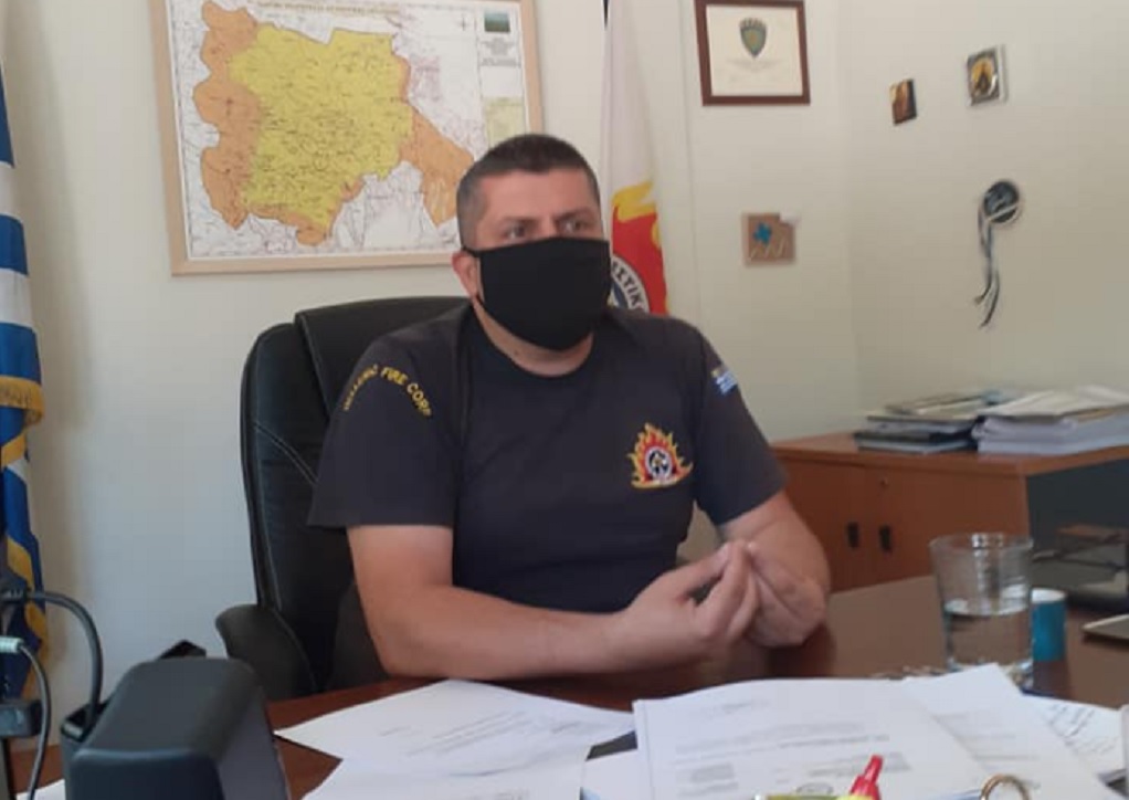 Ο Δημήτρης Μπριόλας νέος Περιφερειακός Διοικητής Βορείου Αιγαίου της Πυροσβεστικής