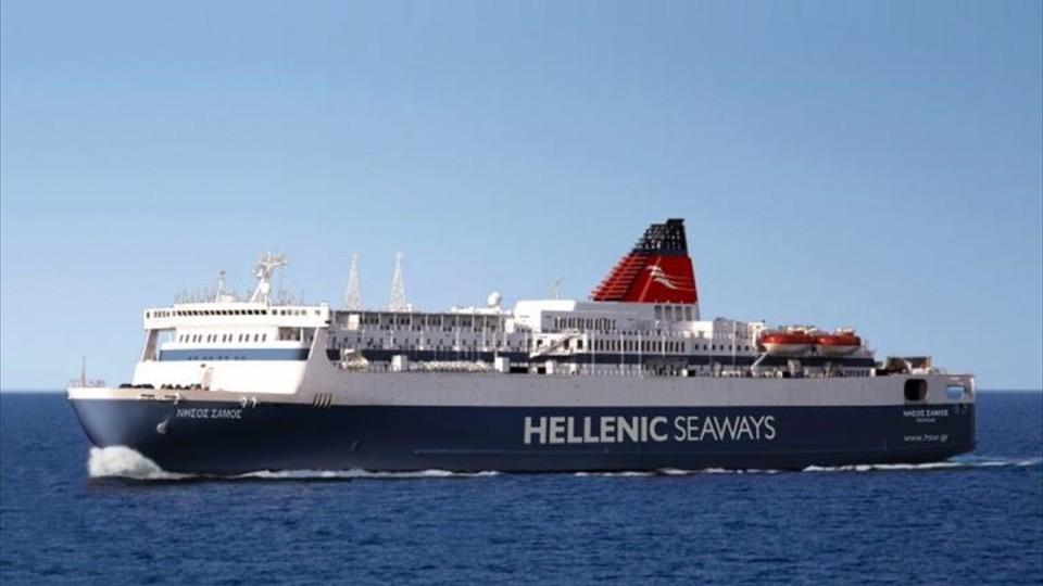 Οι ισχυροί άνεμοι καθυστέρησαν την αναχώρηση του «Νήσος Σάμος» από το λιμάνι Μυτιλήνης
