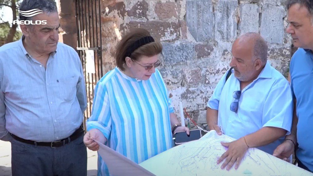 Επιπλέον χρηματοδότηση για τα έργα στο Κάστρο Μυτιλήνης από το Υπουργείο Πολιτισμού