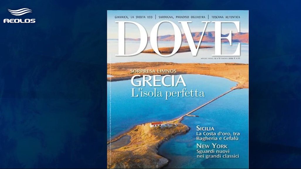 Πρωτοσέλιδο σε Ιταλικό περιοδικό η Λήμνος και το πρώτο τσάρτερ από Τσεχία