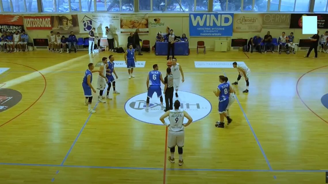 Μπάσκετ| Αιολικός- Νίκη Αμαρουσίου 54-67 Τρίτη ήττα σε ισάριθμα παιχνίδια