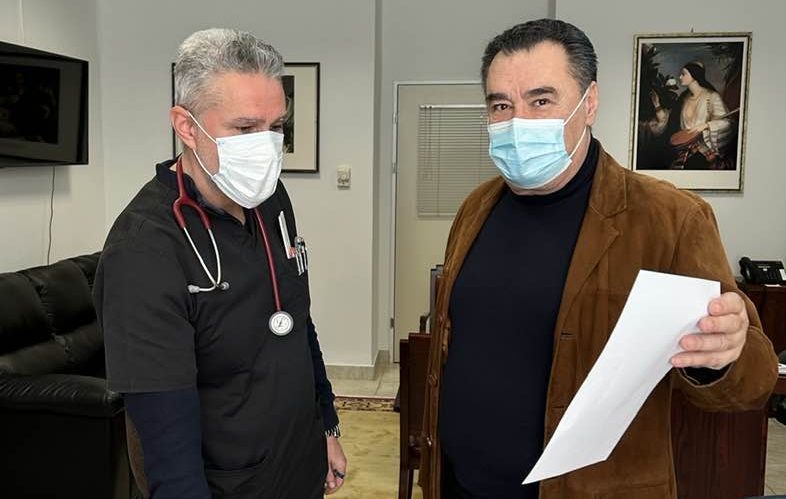 Ορκίσθηκε δεύτερος μόνιμος ογκολόγος στο Νοσοκομείο Μυτιλήνης