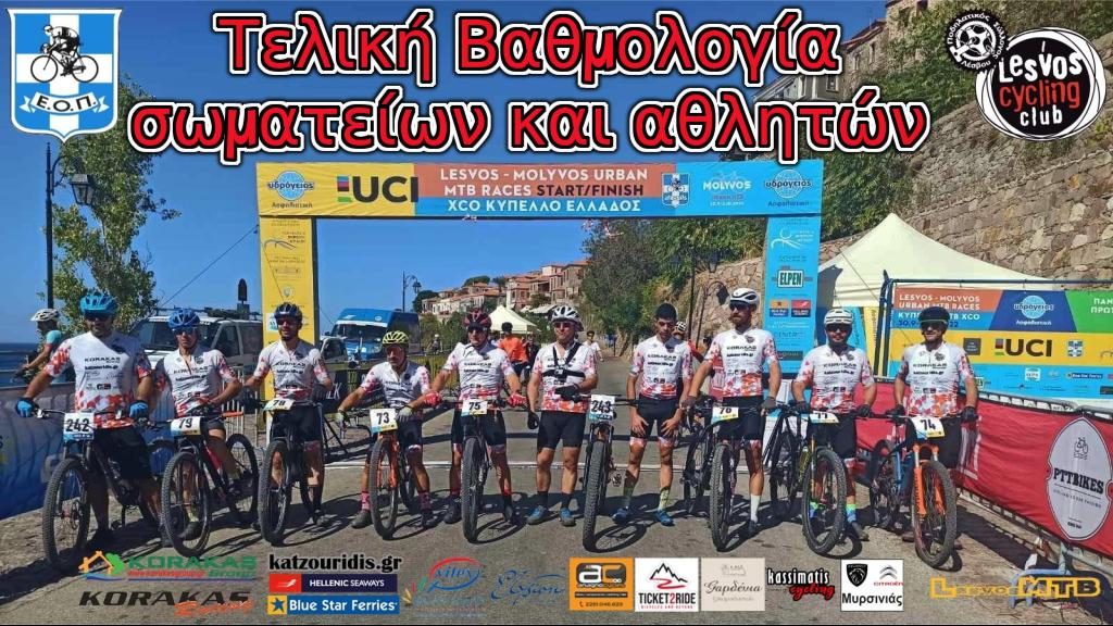Ο Ποδηλατικός Σύλλογος Λέσβου δύο φορές Πρωταθλητής Ελλάδας το 2022