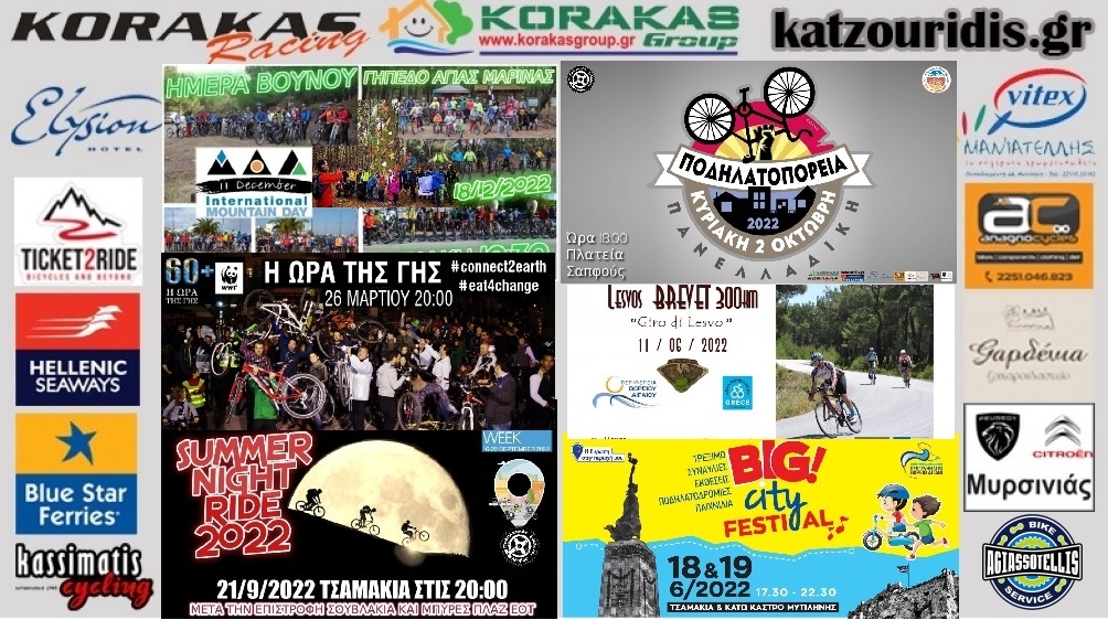 Το ετήσιο πρόγραμμα δράσεων του Ποδηλατικού Συλλόγου Λέσβου