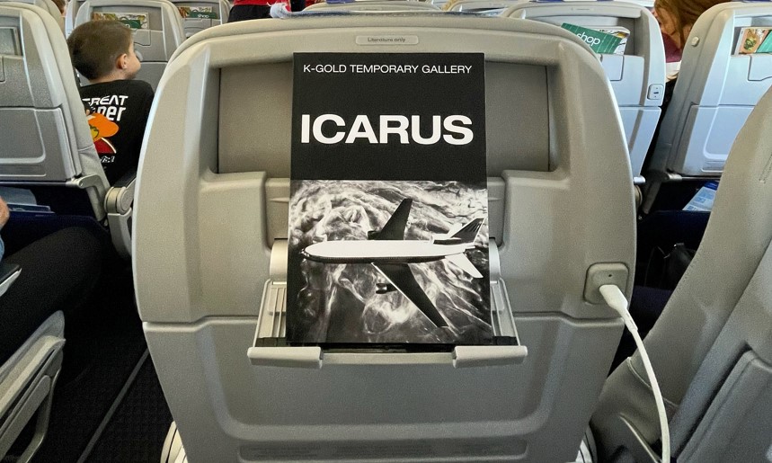 Δύο τελευταία Σαββατοκύριακα για την εικαστική έκθεση ICARUS της K-Gold Temporary Gallery