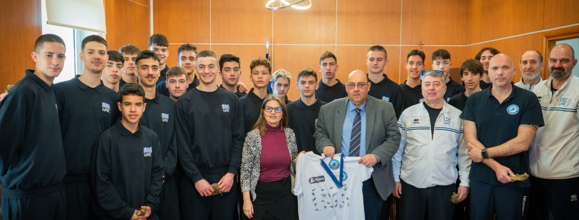 H Εθνική ομάδα Βόλεϊ Παίδων στη Λέσβο για το Πανευρωπαϊκό Πρωτάθλημα