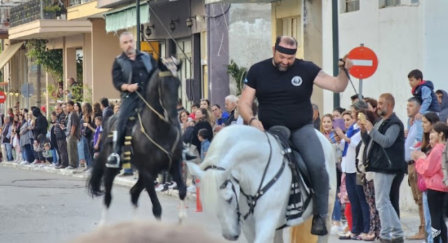 Ο Ιππικός Σύλλογος «Αίολος» συμμετείχε στην 20η Πανελλήνια Ιππική παρέλαση που έγινε στην Ανδραβίδα