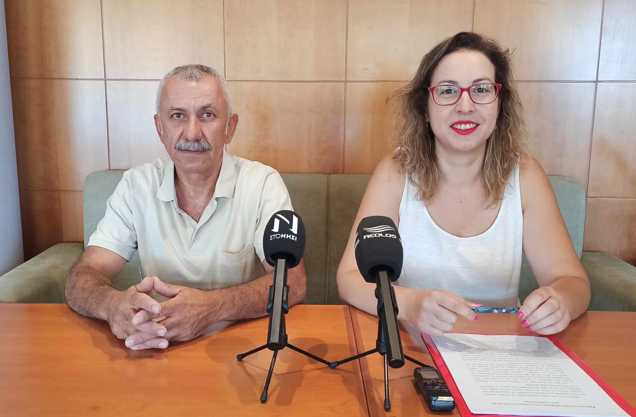 Την υποψηφιότητά της για το Δήμο Μυτιλήνης παρουσίασε η Νίκη Τσιριγώτη με τη Λαϊκή Συσπείρωση