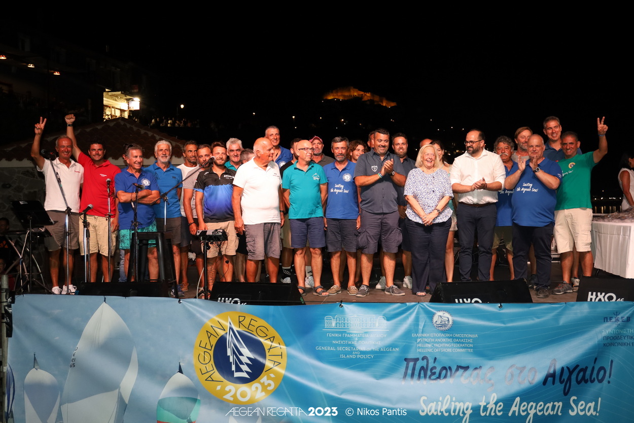 Άνοιξε πανιά η Aegean Regatta 2023 με κατεύθυνση τα Ψαρά (Pics)