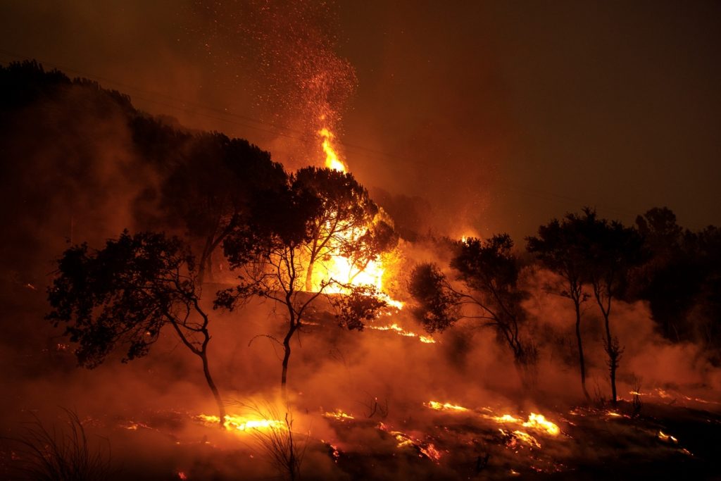 Εφιαλτικές στιγμές στην Πάρνηθα -Καίγονται σπίτια, εκκενώθηκαν οικισμοί