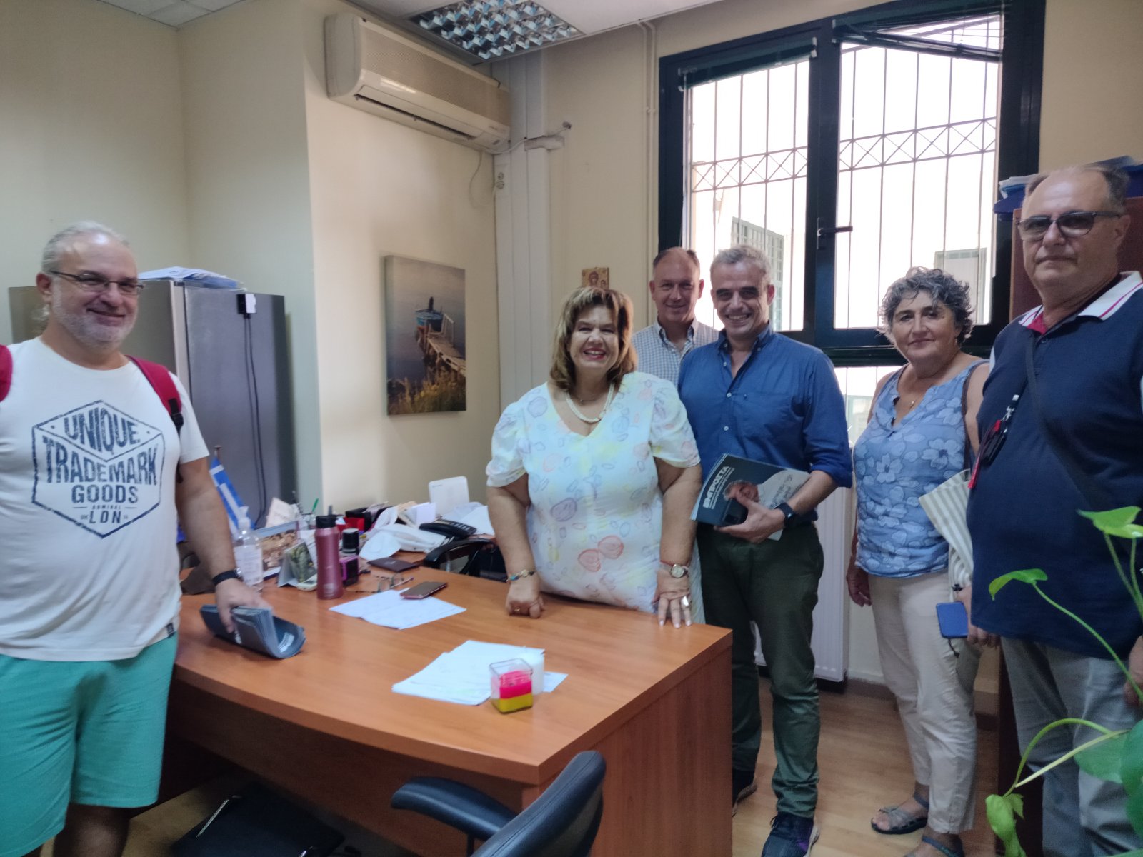 Βοστάνειο, ΕΚΑΒ, Κέντρο Υγείας Μυτιλήνης και ΕΦΚΑ επισκέφτηκε ο Π. Χριστόφας