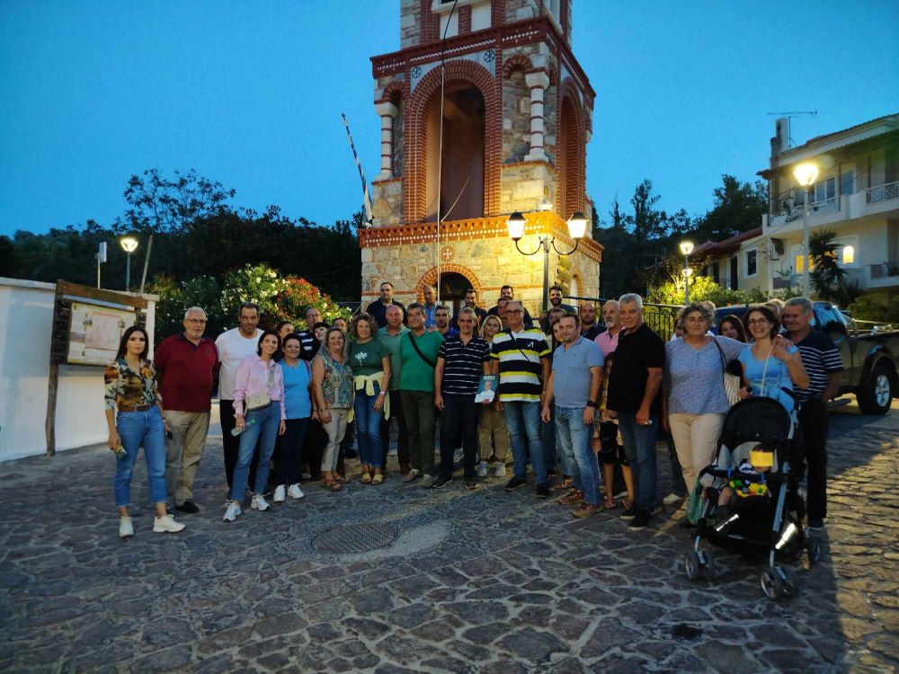 Επισκέψεις του Παναγιώτη Χριστόφα σε χωριά του Δήμου Μυτιλήνης