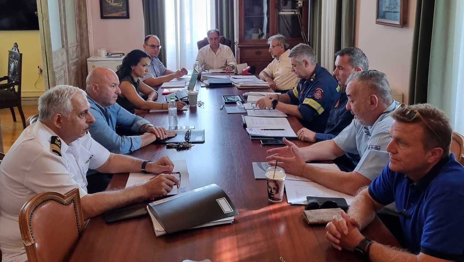 Δήμος Μυτιλήνης:  Συγκροτήθηκε Ομάδα Εργασίας  για την  προληπτική απομάκρυνση πολιτών σε περίπτωση πυρκαγιάς