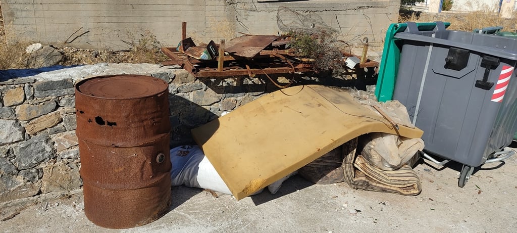 Περισυλλογή ογκωδών αντικειμένων από την Υπηρεσία Καθαριότητας & Ανακύκλωσης του Δήμου Μυτιλήνης