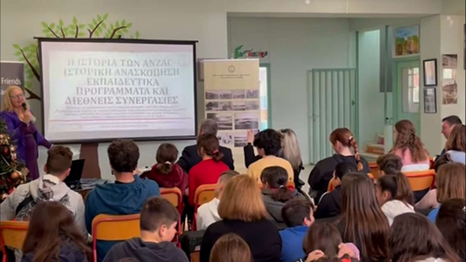 Εκδηλώσεις για την ιστορία των Αnzac σε σχολεία σε Λέσβο και Λήμνο