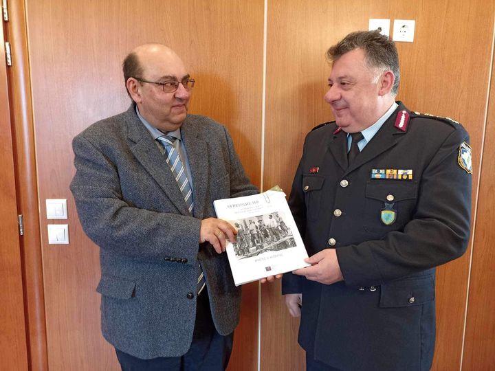 Συνάντηση Βέρρου με τον νέο Γενικό Αστυνομικό Διευθυντή Βορείου Αιγαίου