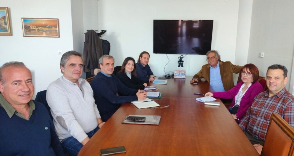 Συνάντηση του Δημάρχου Μυτιλήνης Παναγιώτη Χριστόφα με τους Διευθυντές Εκπαίδευσης