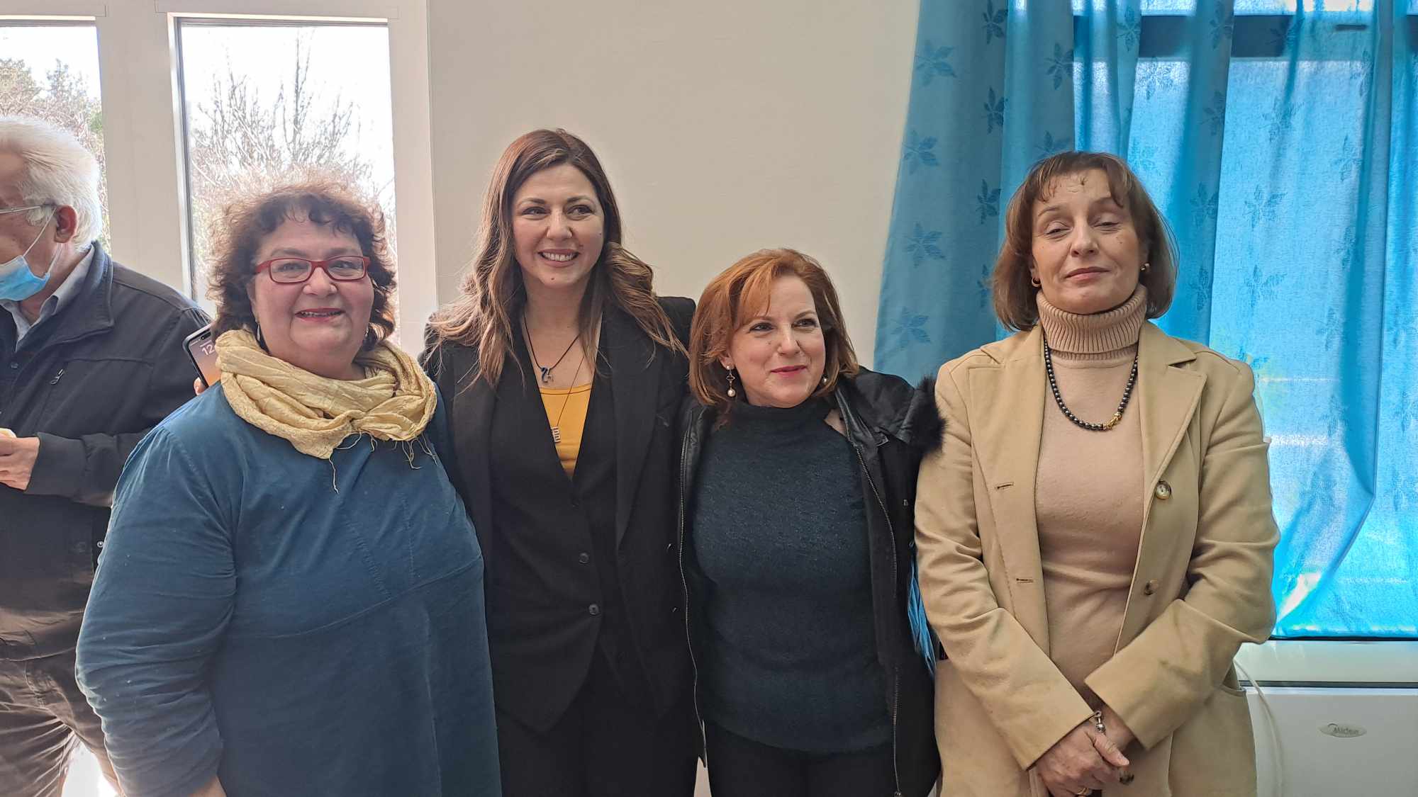 Συναντήσεις  Σοφίας Ζαχαράκη με εκπροσώπους κοινωνικών φορέων στην Αγιάσο