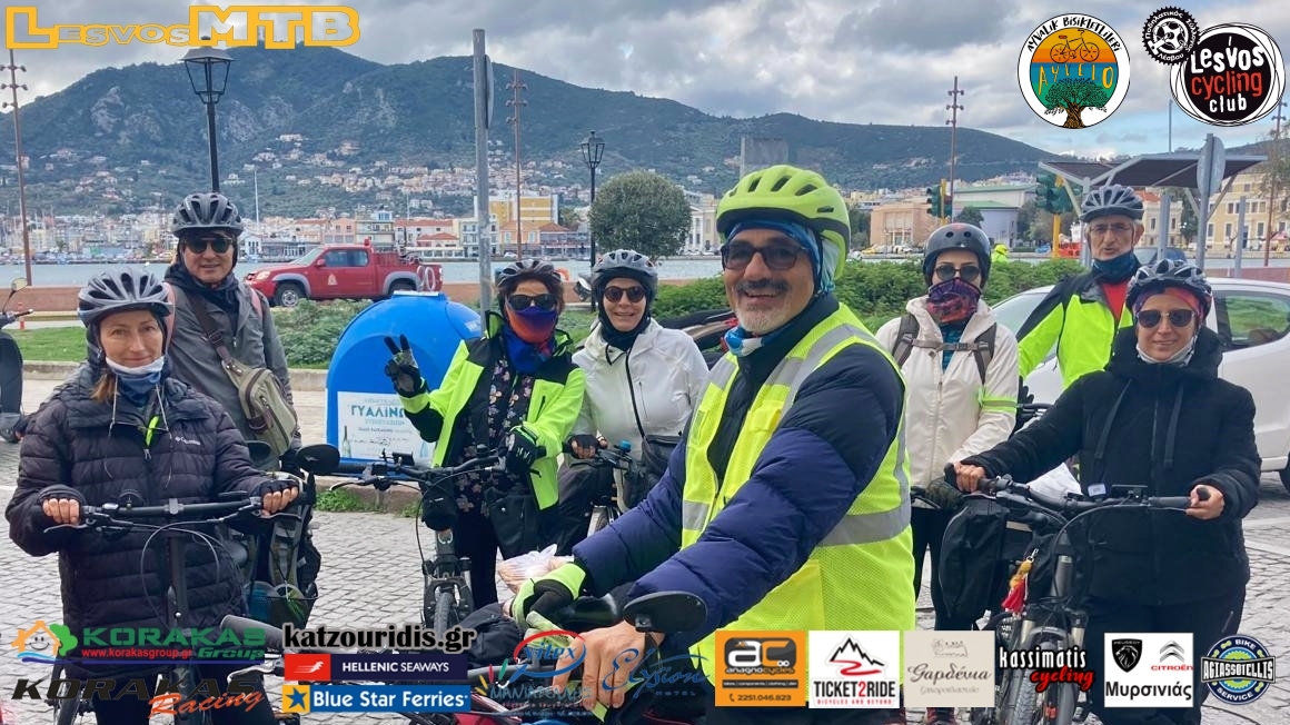Εκκίνηση για τον ποδηλατικό τουρισμό με το γκρουπ Ayvelo – Ayvalık Bisikletlileri από Τουρκία
