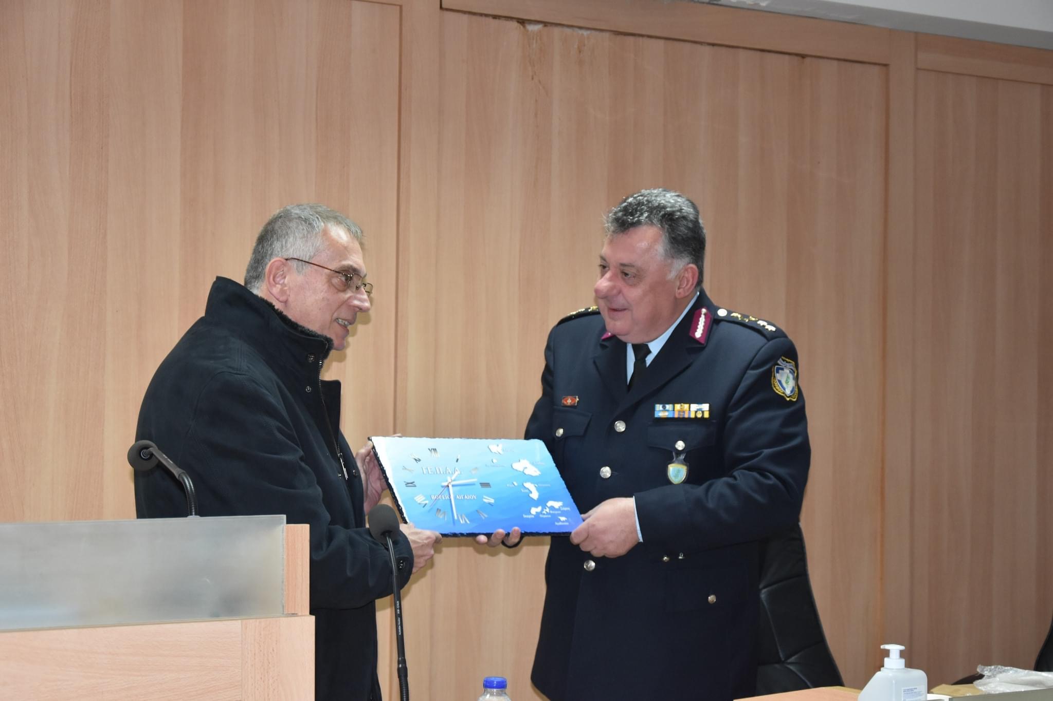Τελετή παραλαβής – παράδοσης στη Γενική Αστυνομική Διεύθυνση Βορείου Αιγαίου