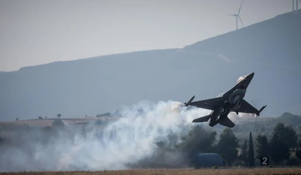 Πτώση F-16 στη Χαλκιδική – Σώος ο πιλότος