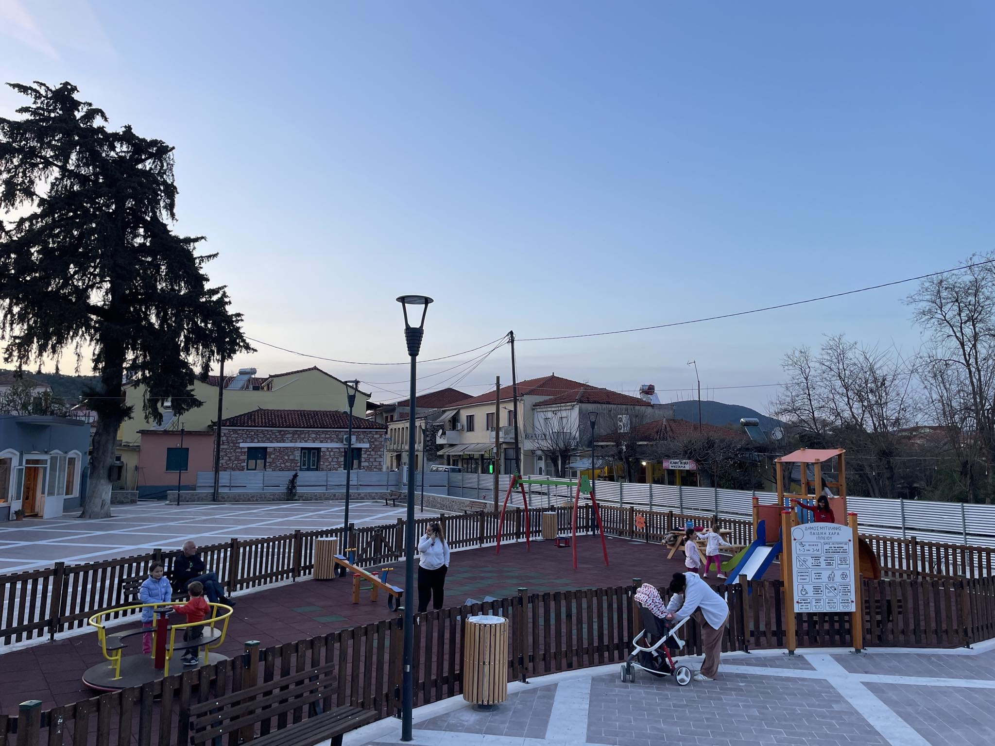 Ανοίγει στις  21 Μαρτίου η πλατεία στο Ίππειος (ΦΩΤΟ)