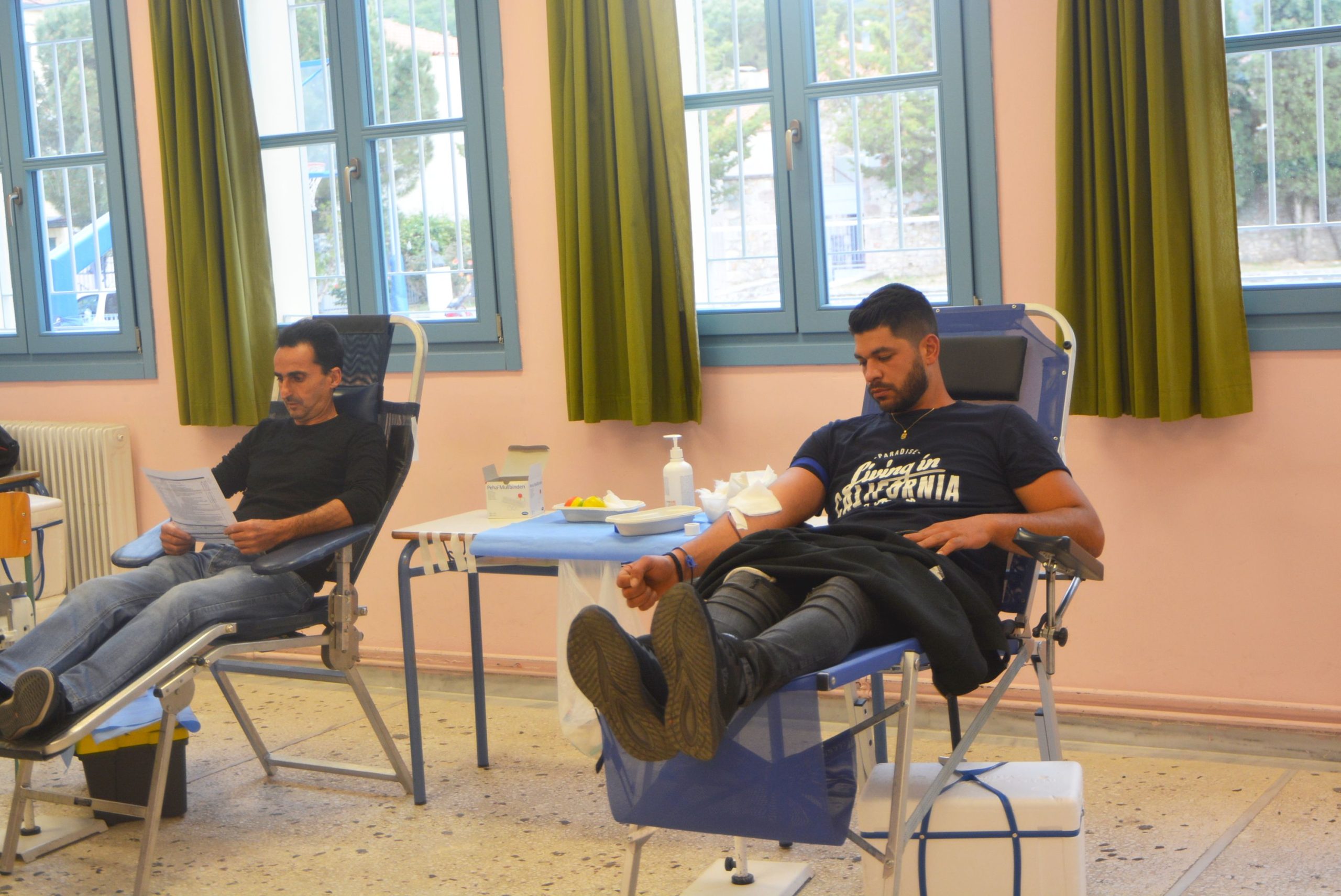 41εθελοντές έδωσαν αίμα για να…σώσουν μια ζωή στην Αγιάσο