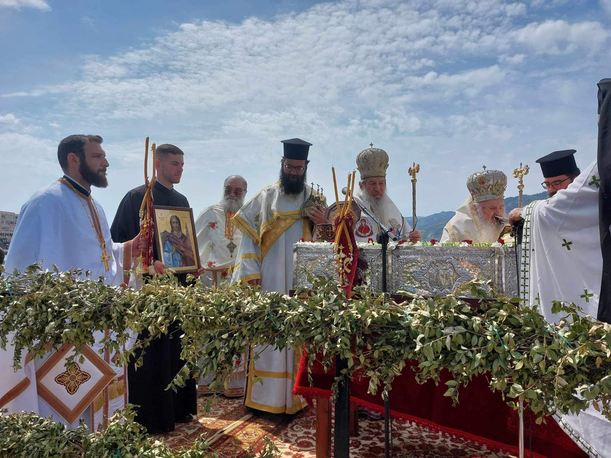 Με λαμπρότητα η Μυτιλήνη γιόρτασε τον πολιούχο της Άγιο Θεόδωρο