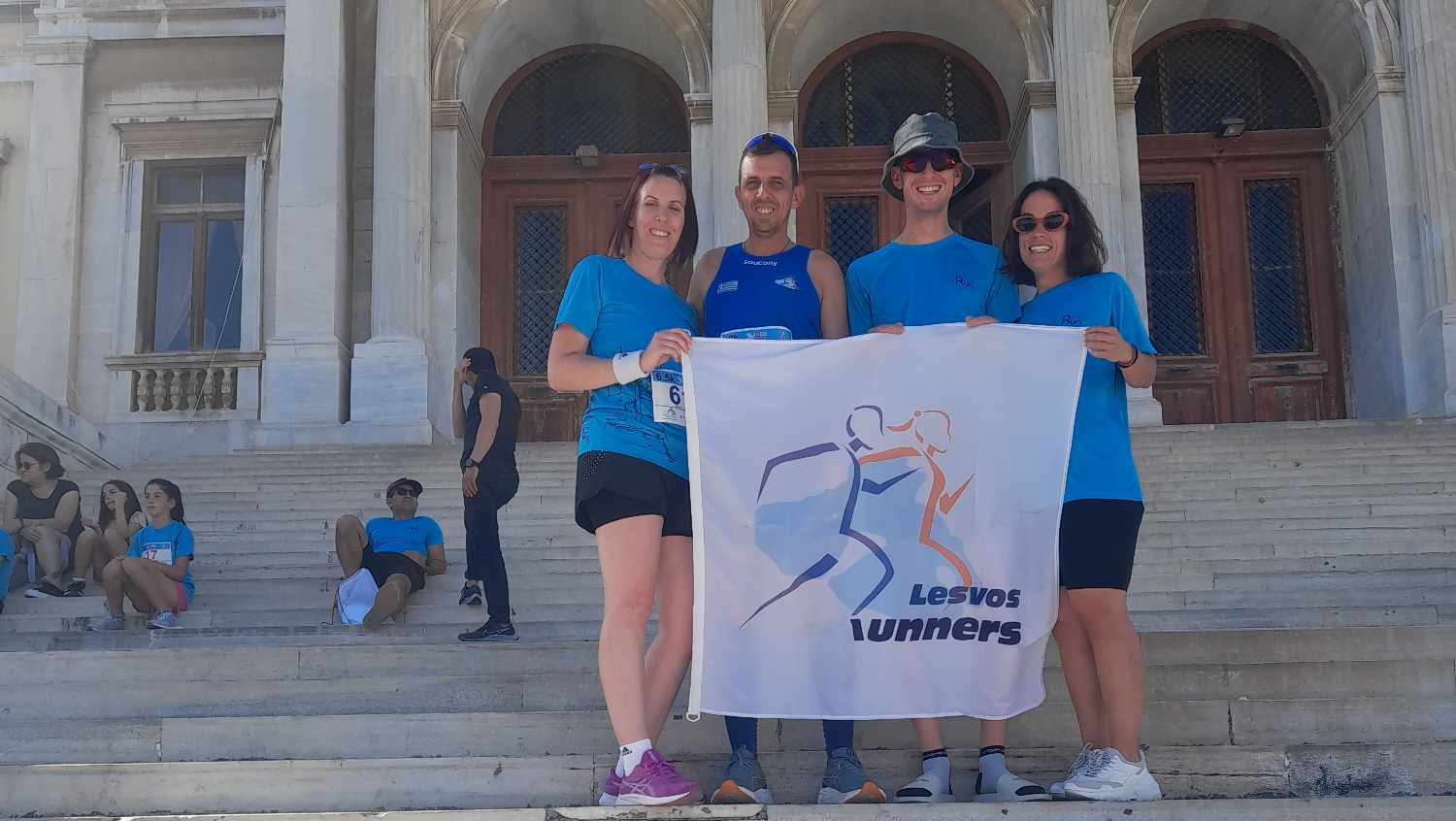 Οι «Lesvos Runners» στη Σύρο