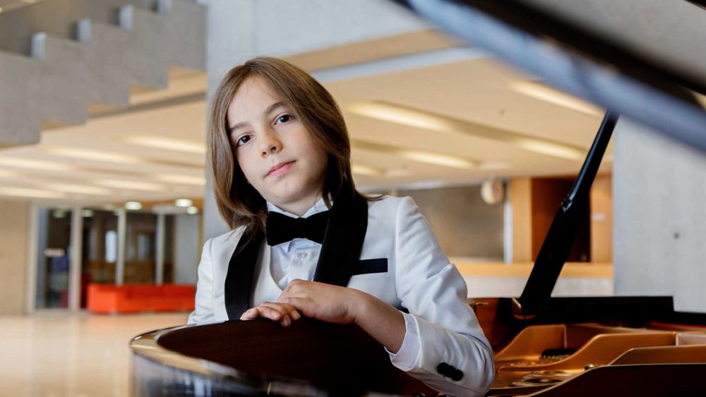Το Ωδείο Πρασίνου φιλοξενεί τον μικρό πιανίστα Στέλιο Κερασίδη